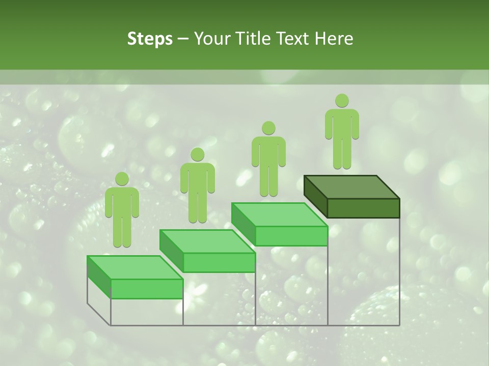 Skiing Over Star PowerPoint Template