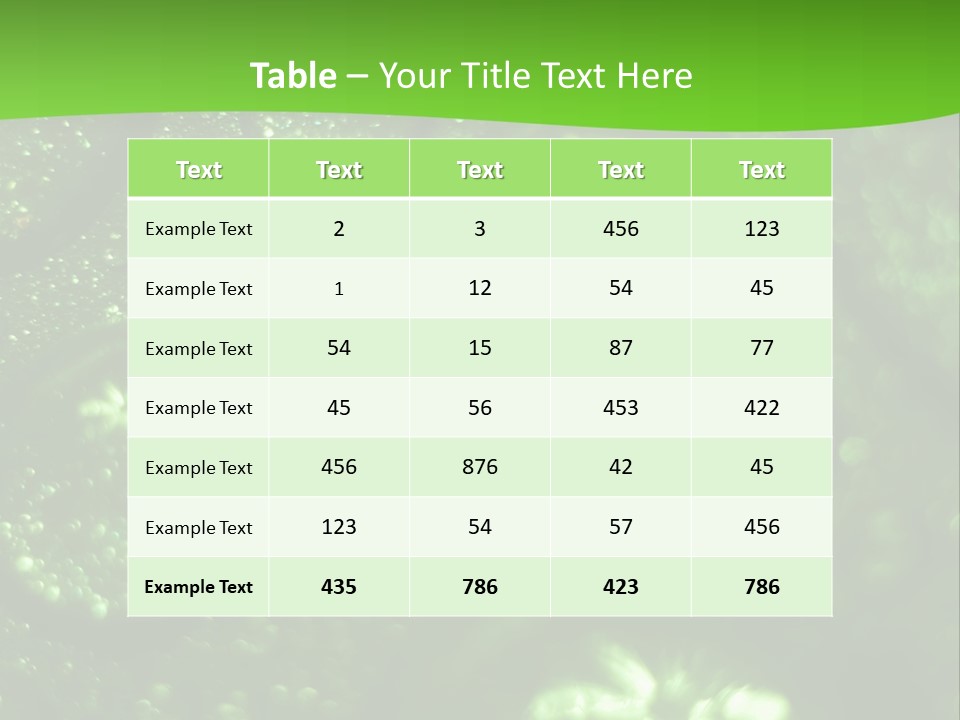 Nature Feather Rood Screen PowerPoint Template