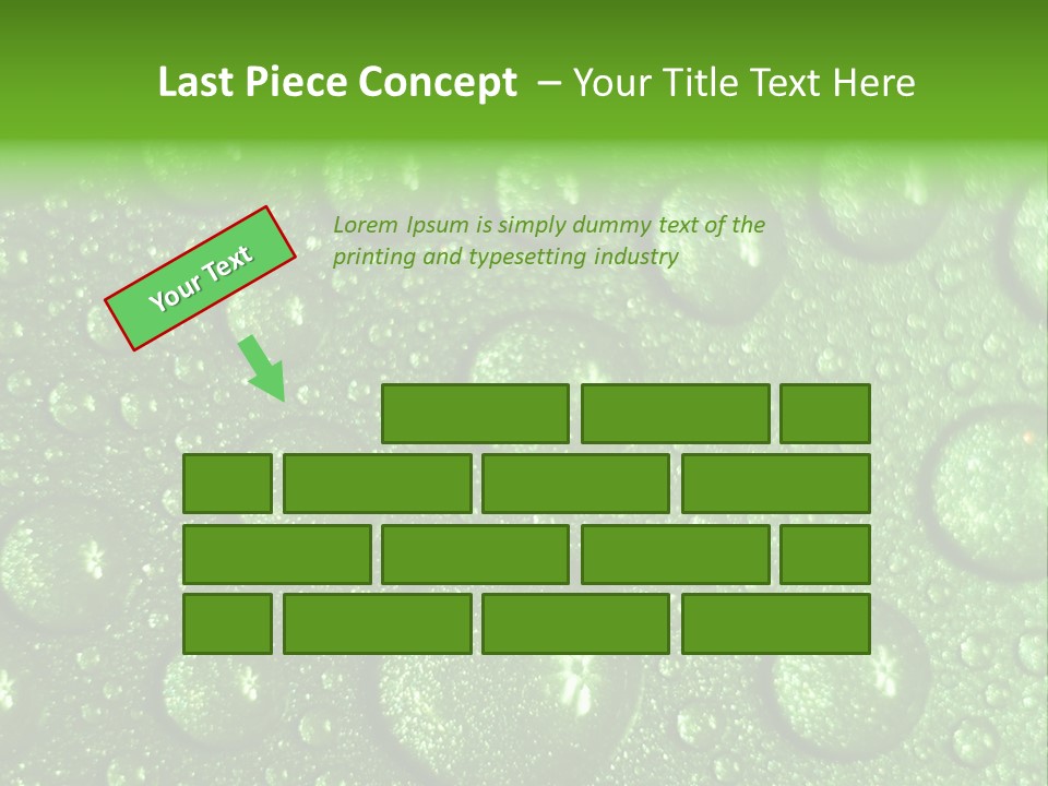 Moisture Colour Skiing PowerPoint Template