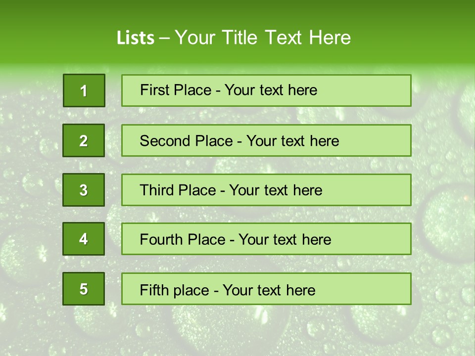Moisture Colour Skiing PowerPoint Template