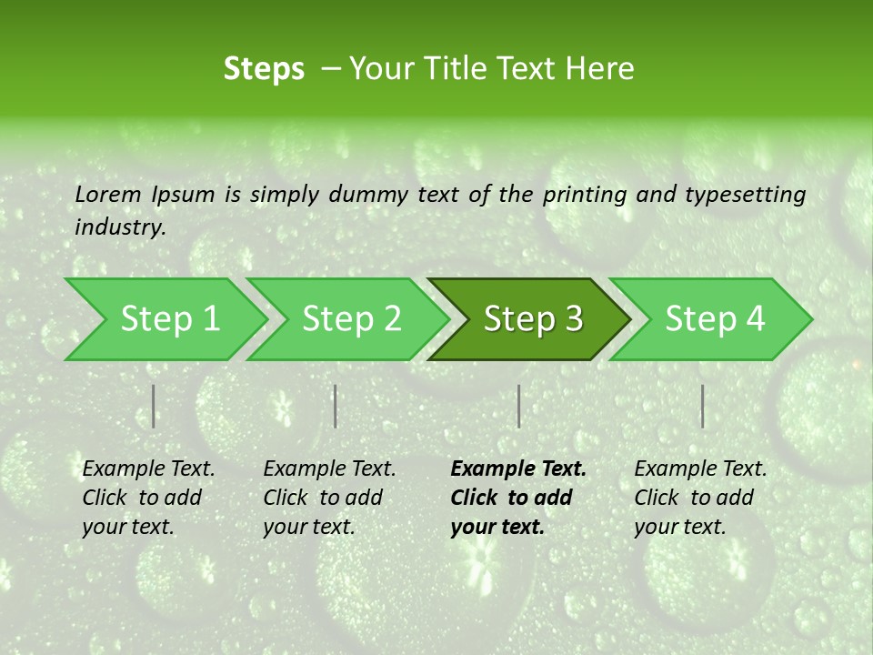 Moisture Colour Skiing PowerPoint Template