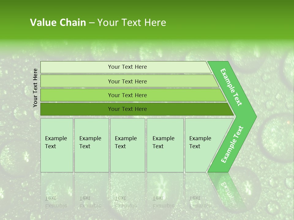 Moisture Colour Skiing PowerPoint Template