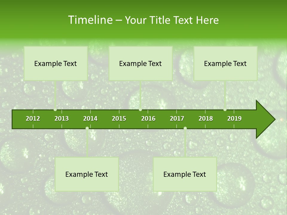 Moisture Colour Skiing PowerPoint Template