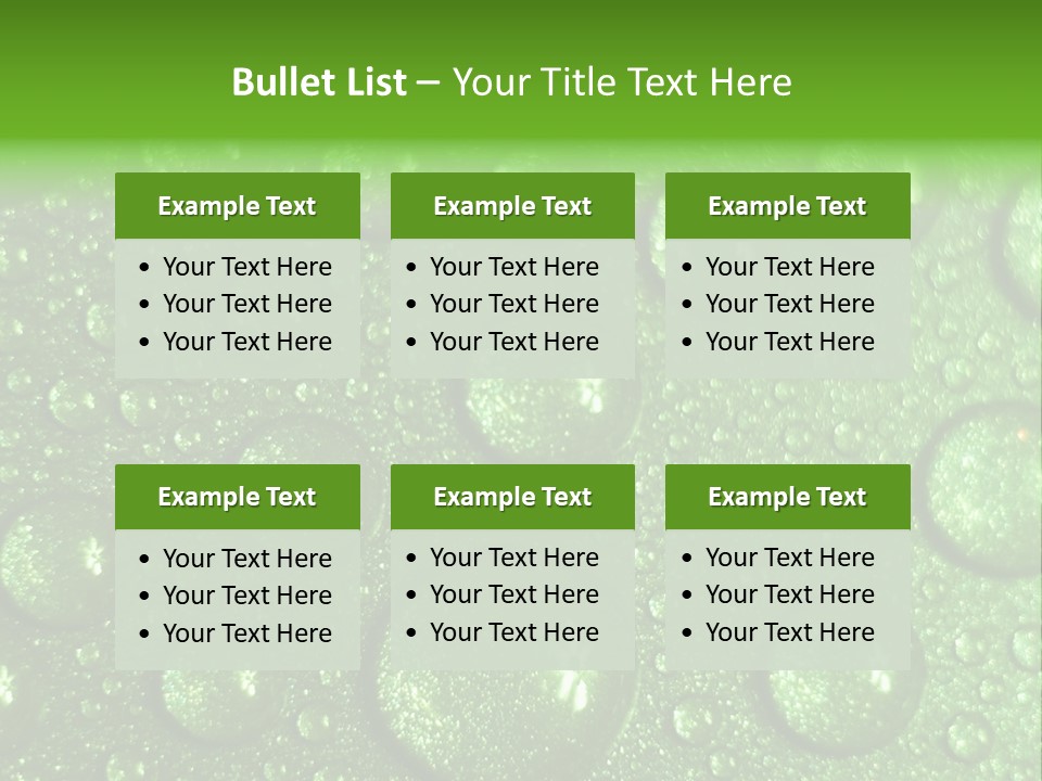 Moisture Colour Skiing PowerPoint Template