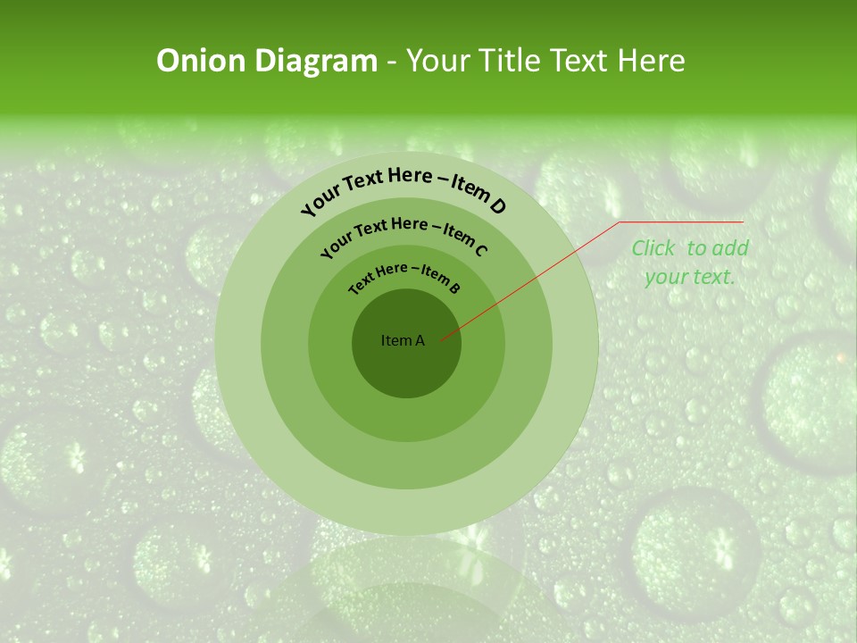 Moisture Colour Skiing PowerPoint Template