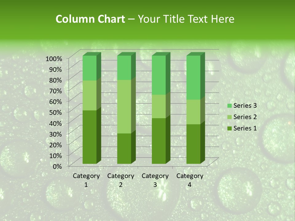 Moisture Colour Skiing PowerPoint Template