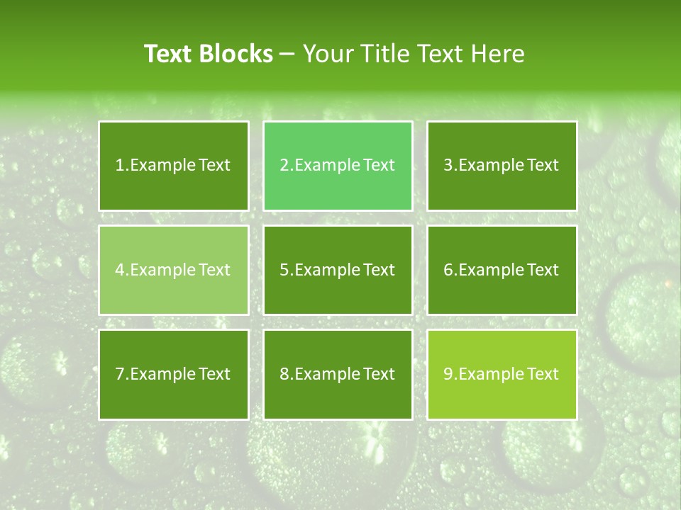 Moisture Colour Skiing PowerPoint Template