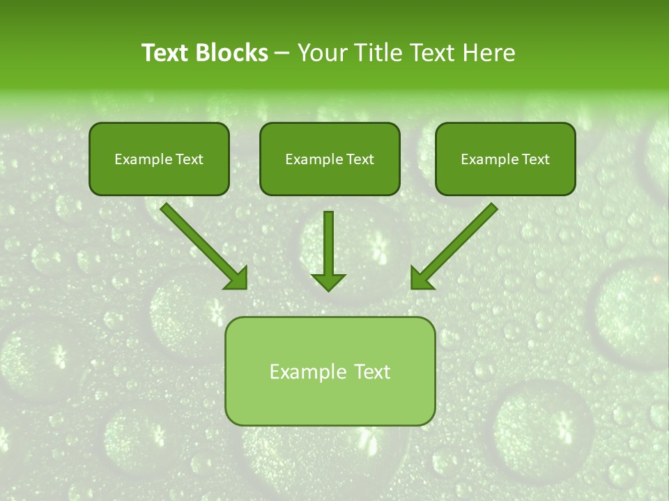 Moisture Colour Skiing PowerPoint Template