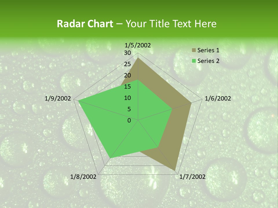 Moisture Colour Skiing PowerPoint Template