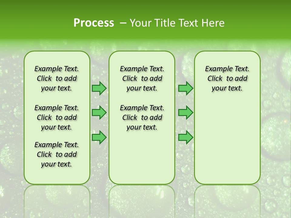 Moisture Colour Skiing PowerPoint Template