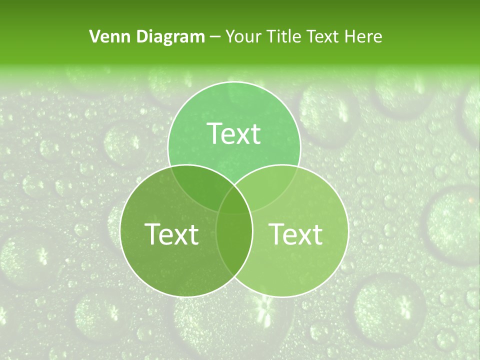 Moisture Colour Skiing PowerPoint Template