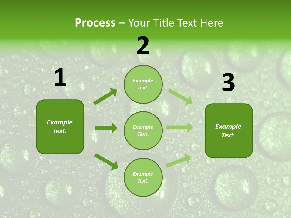 Moisture Colour Skiing PowerPoint Template