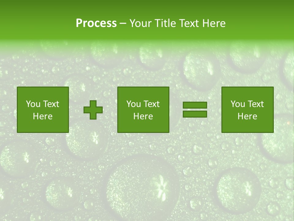 Moisture Colour Skiing PowerPoint Template
