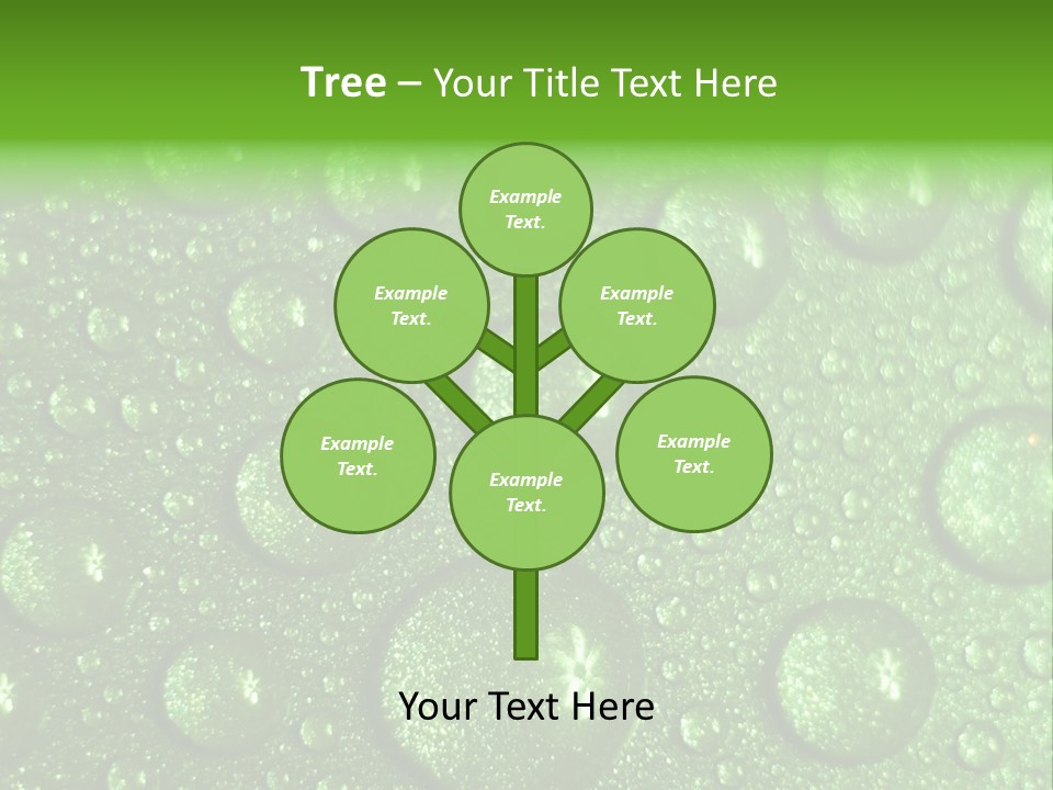Moisture Colour Skiing PowerPoint Template