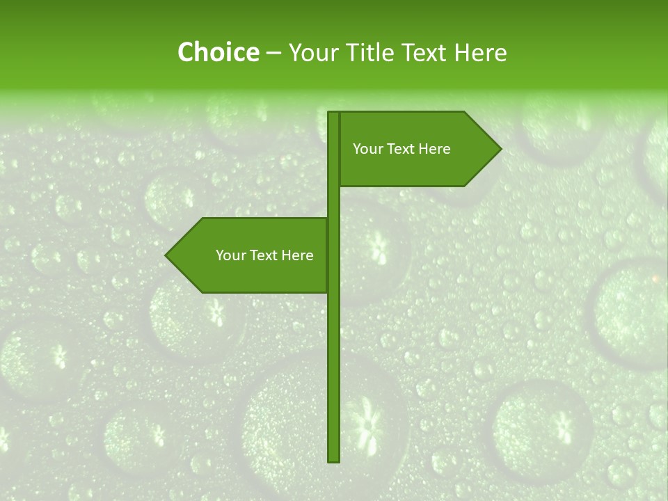 Moisture Colour Skiing PowerPoint Template