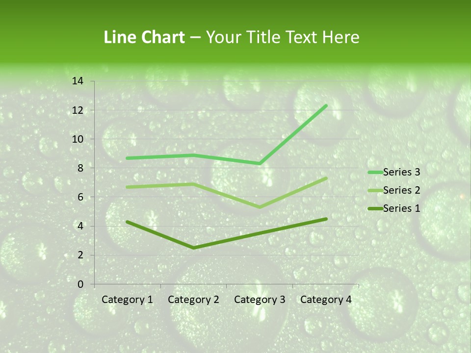Moisture Colour Skiing PowerPoint Template