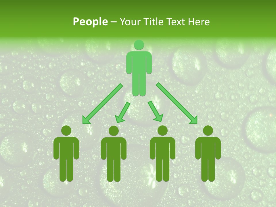 Moisture Colour Skiing PowerPoint Template