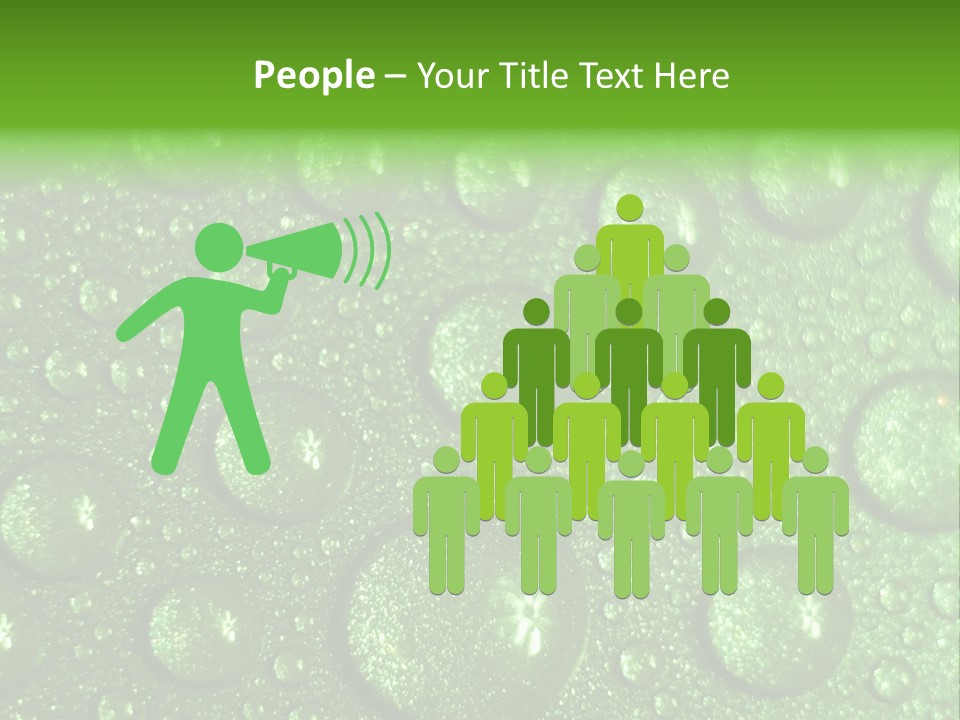 Moisture Colour Skiing PowerPoint Template