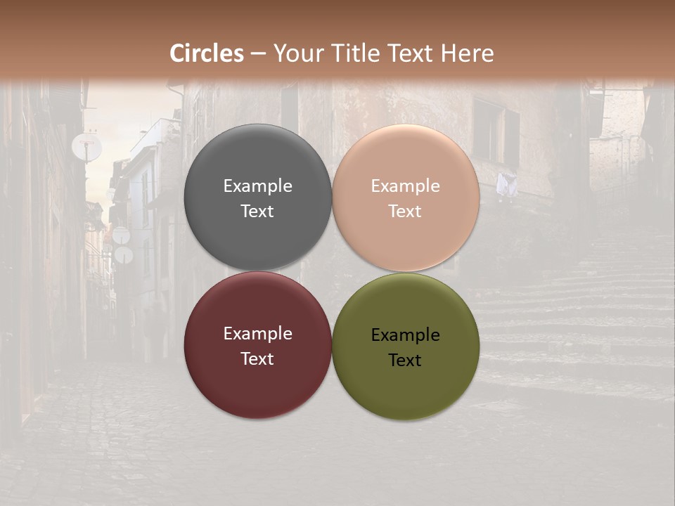 European Stone Beautiful PowerPoint Template