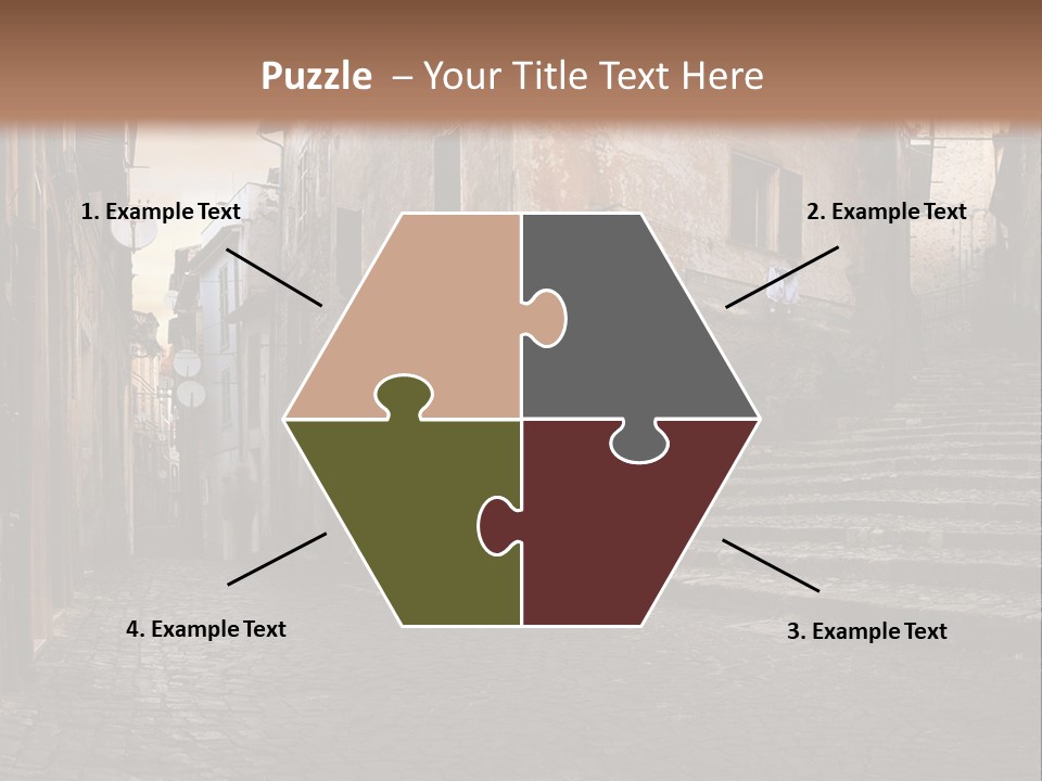 European Stone Beautiful PowerPoint Template