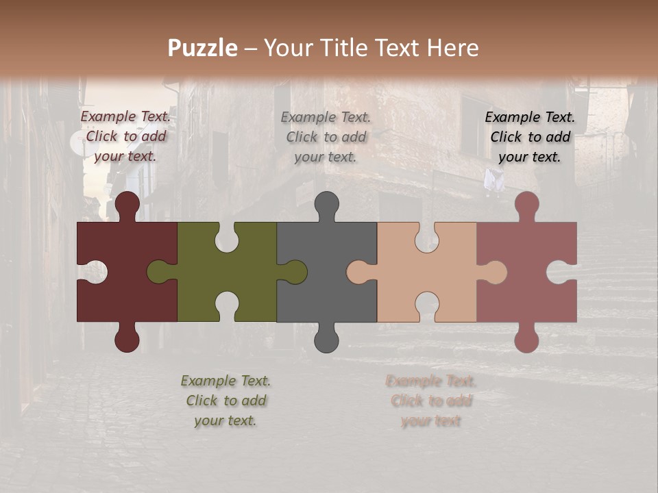 European Stone Beautiful PowerPoint Template