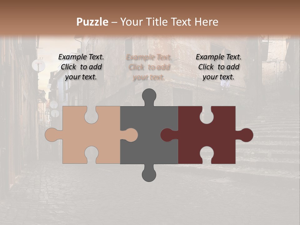 European Stone Beautiful PowerPoint Template