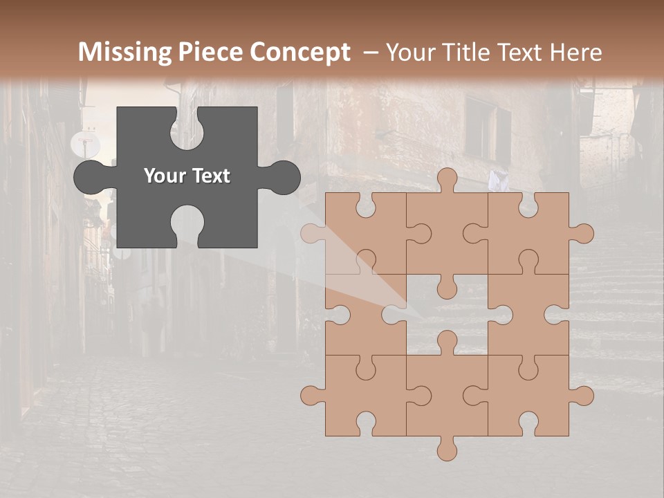 European Stone Beautiful PowerPoint Template