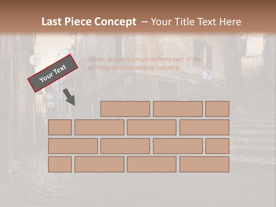 European Stone Beautiful PowerPoint Template
