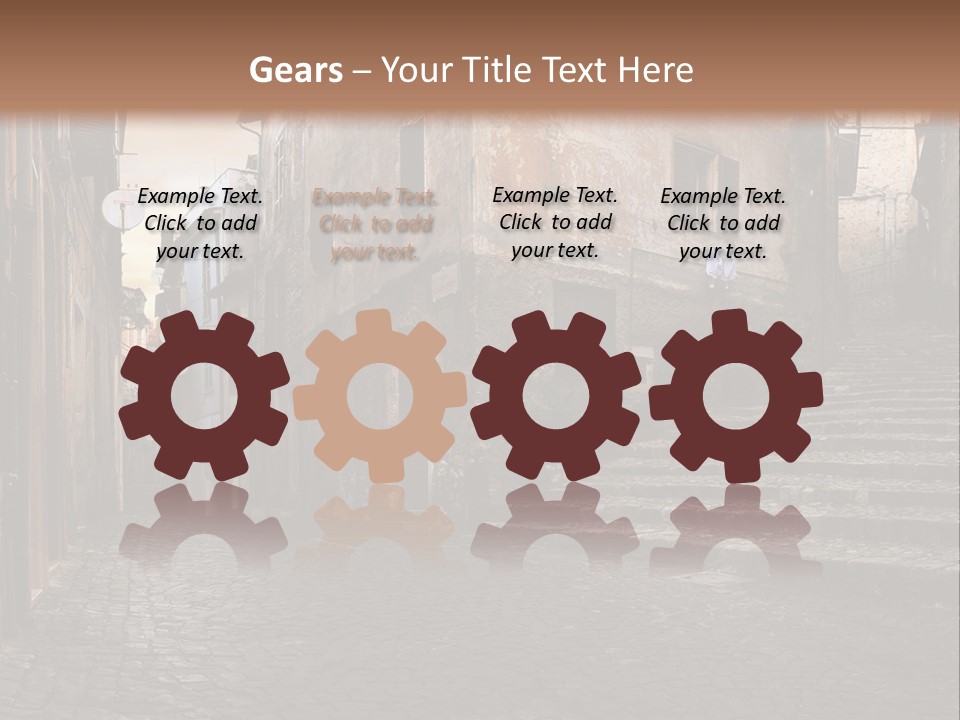 European Stone Beautiful PowerPoint Template