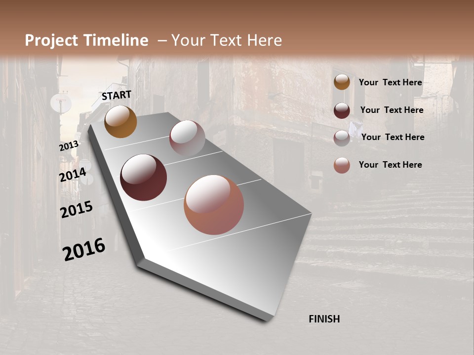European Stone Beautiful PowerPoint Template