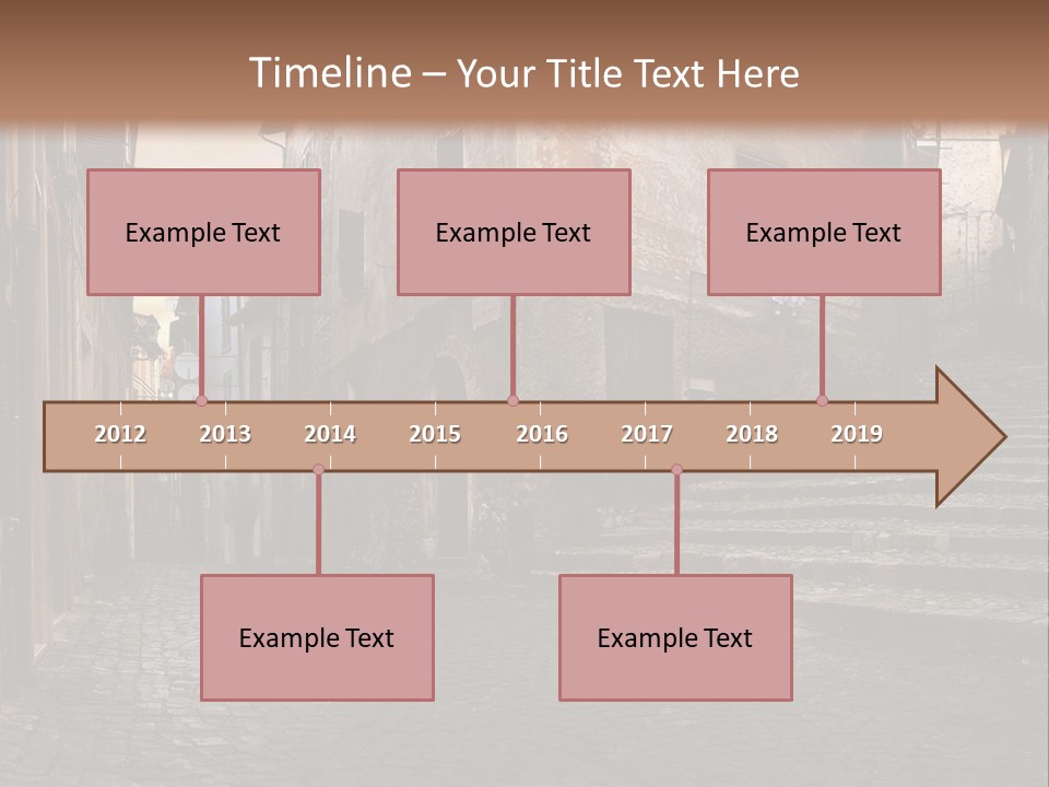European Stone Beautiful PowerPoint Template