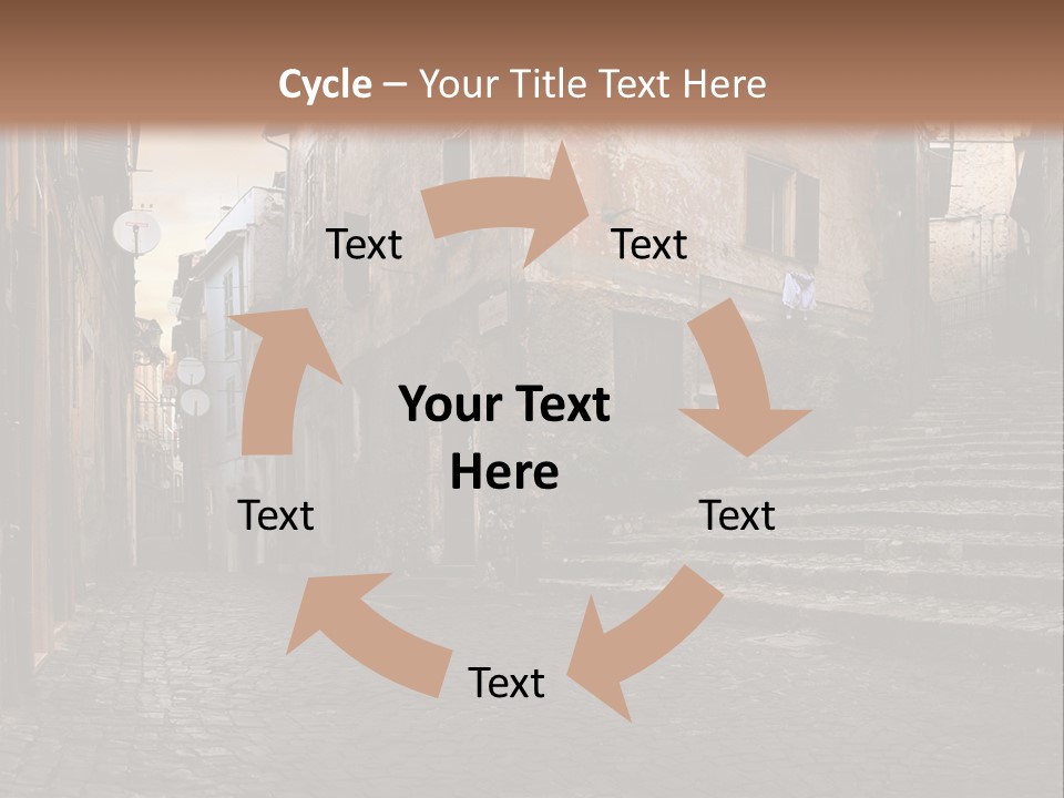 European Stone Beautiful PowerPoint Template