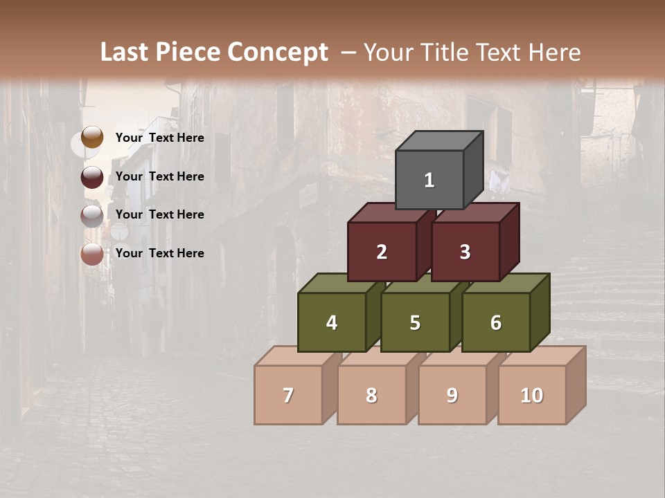 European Stone Beautiful PowerPoint Template