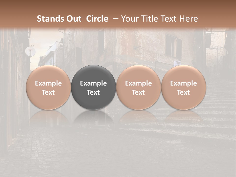 European Stone Beautiful PowerPoint Template