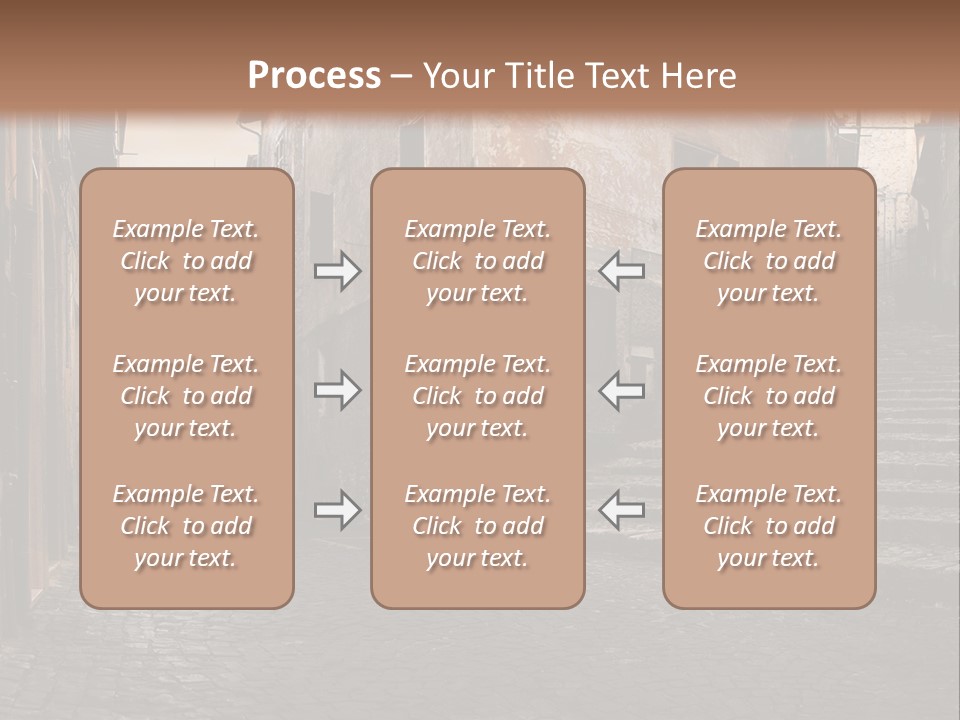 European Stone Beautiful PowerPoint Template