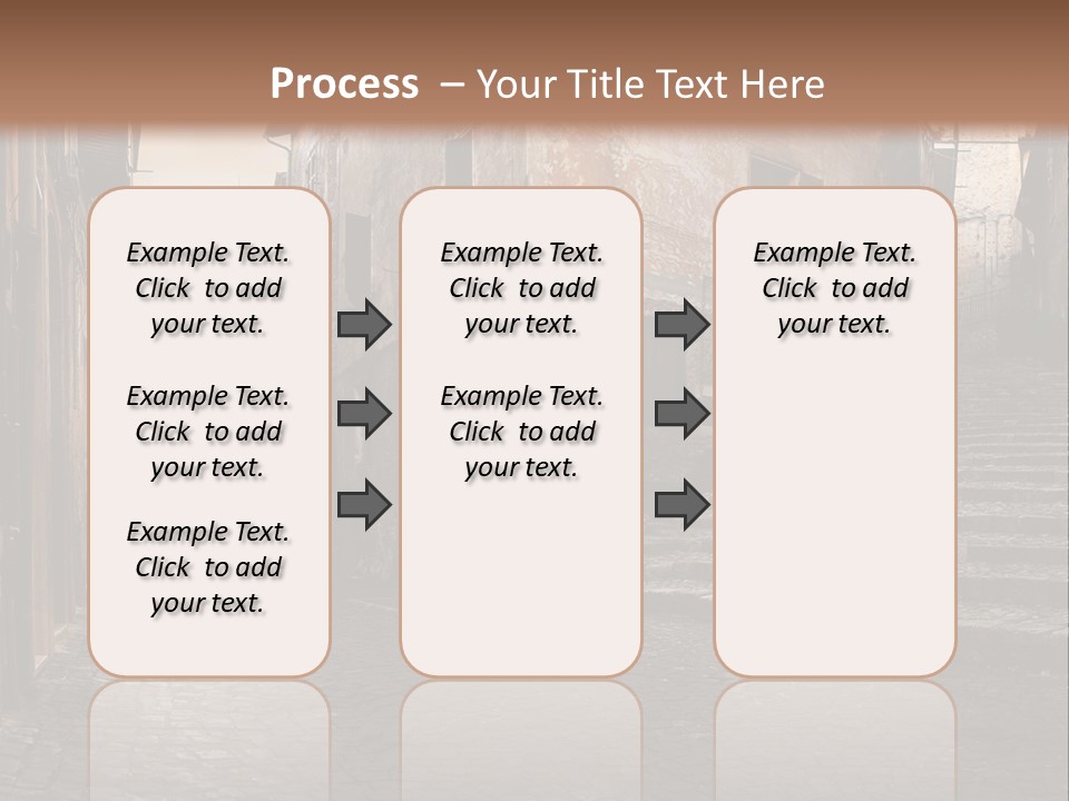 European Stone Beautiful PowerPoint Template