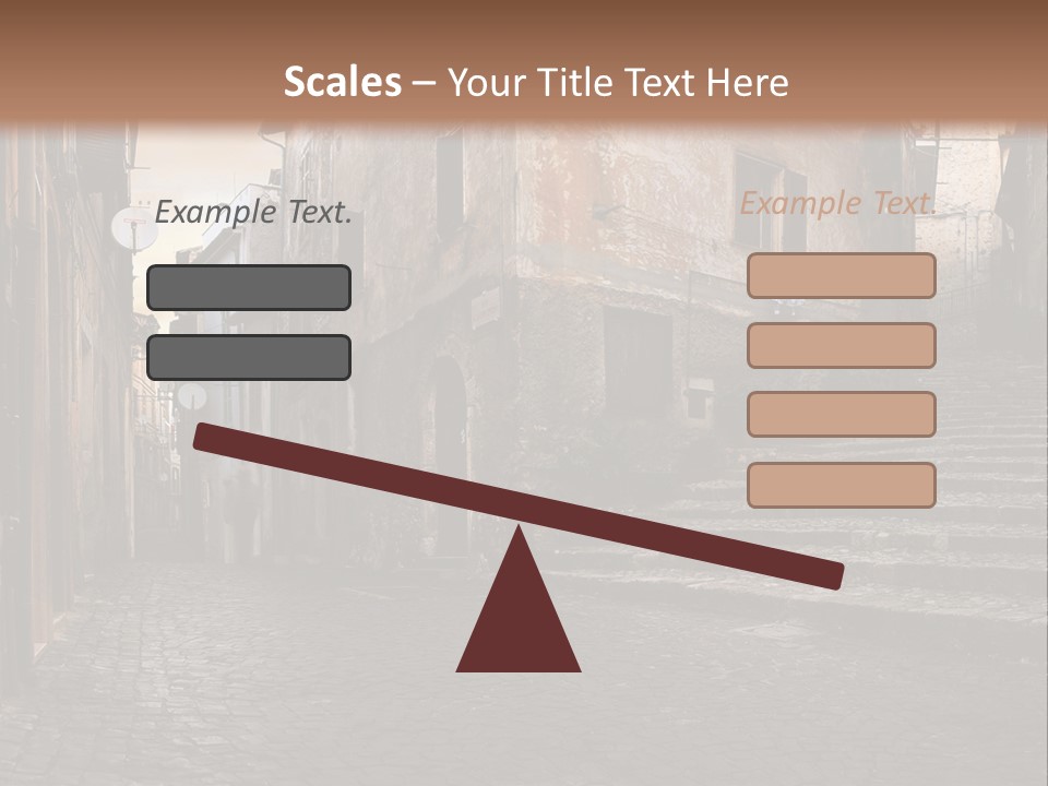 European Stone Beautiful PowerPoint Template