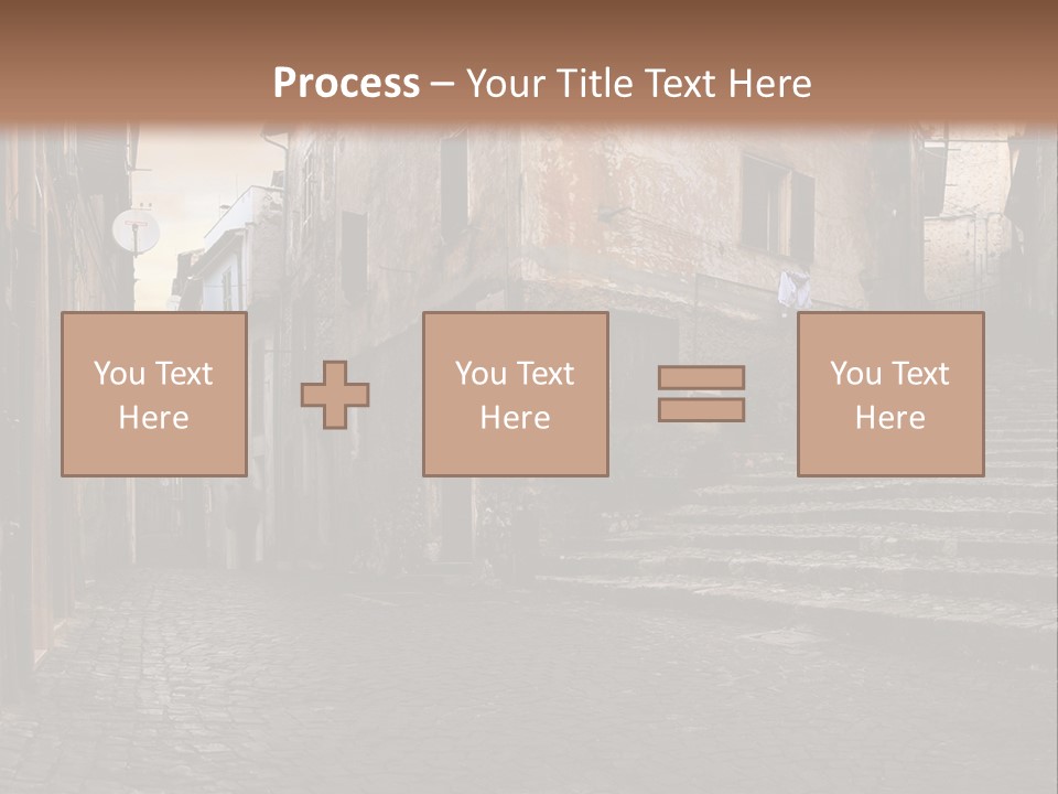 European Stone Beautiful PowerPoint Template