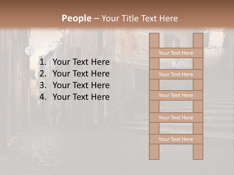 European Stone Beautiful PowerPoint Template