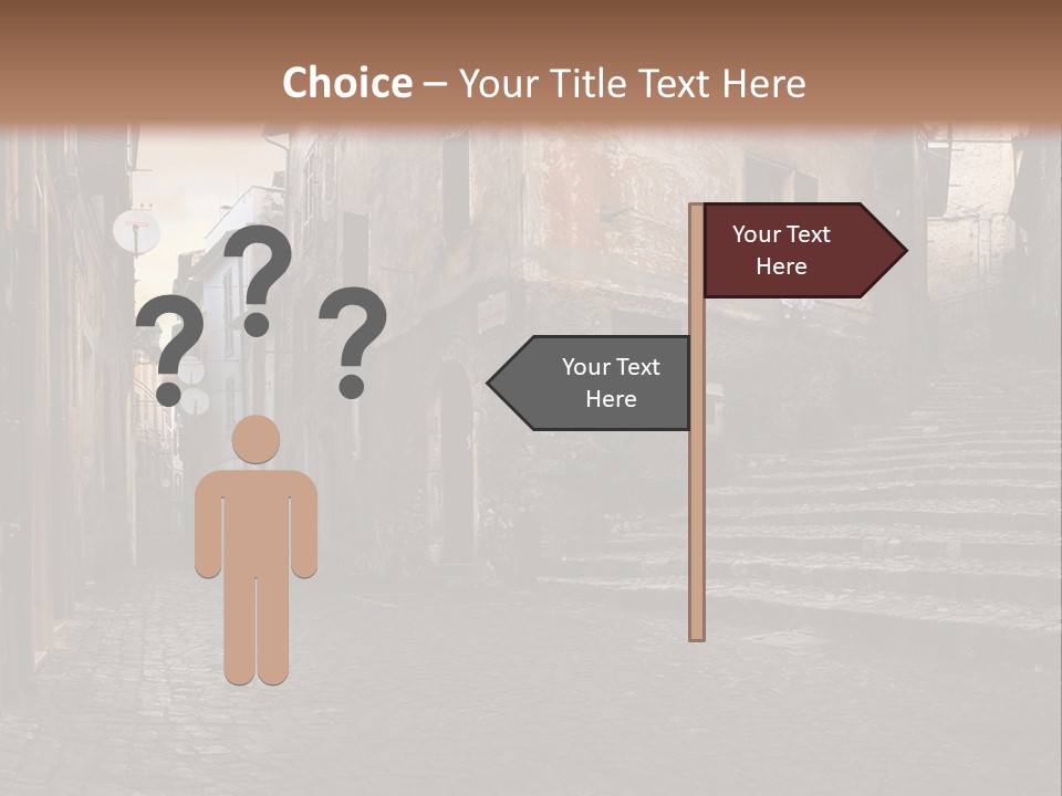 European Stone Beautiful PowerPoint Template