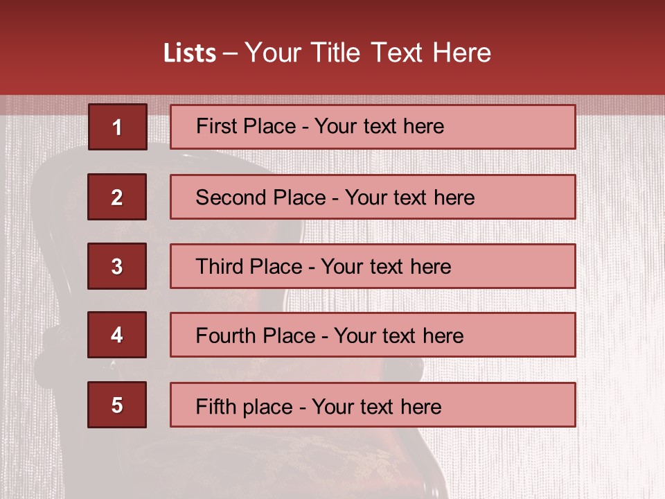 Nobody Revival Cushion PowerPoint Template