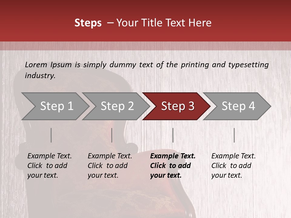 Nobody Revival Cushion PowerPoint Template