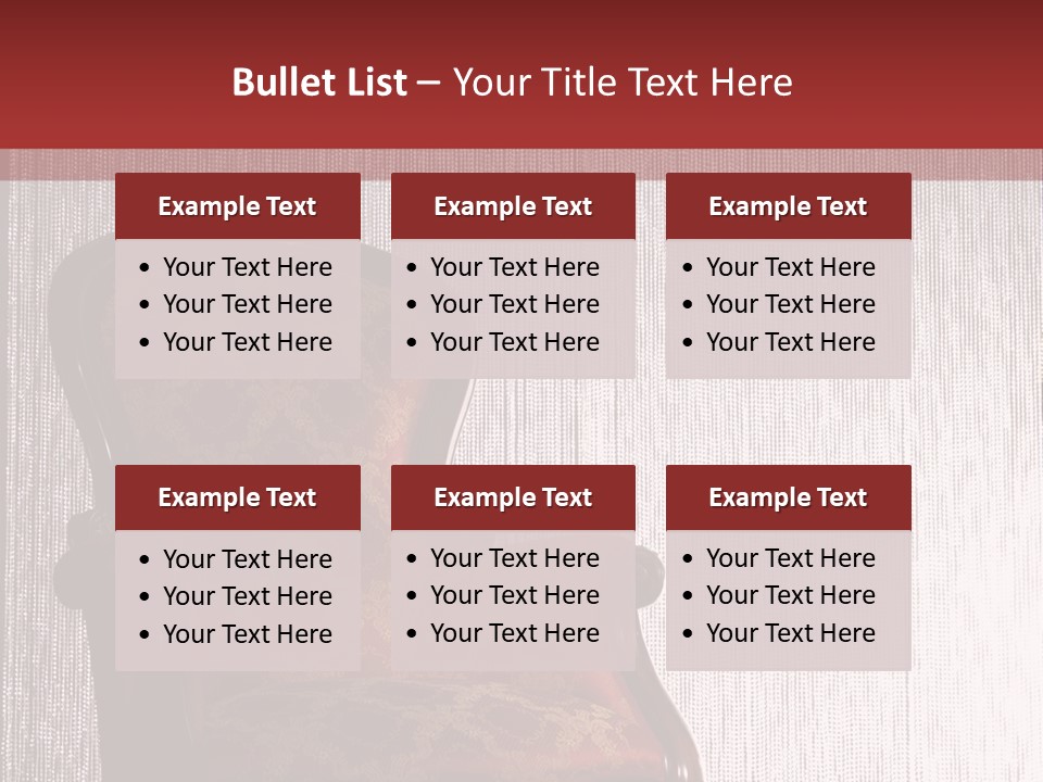 Nobody Revival Cushion PowerPoint Template