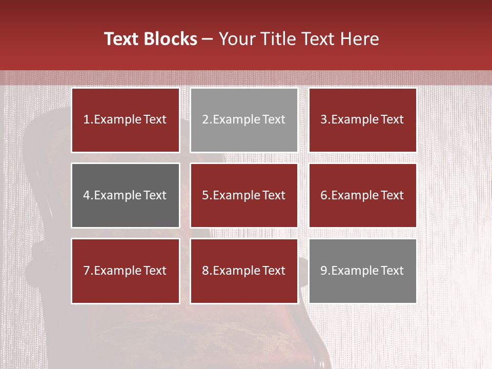 Nobody Revival Cushion PowerPoint Template