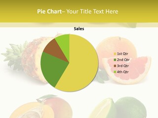 Lime Leaf Ripe PowerPoint Template