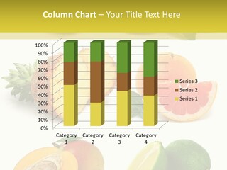 Lime Leaf Ripe PowerPoint Template