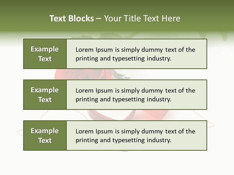 Box Symbol Jewellery PowerPoint Template