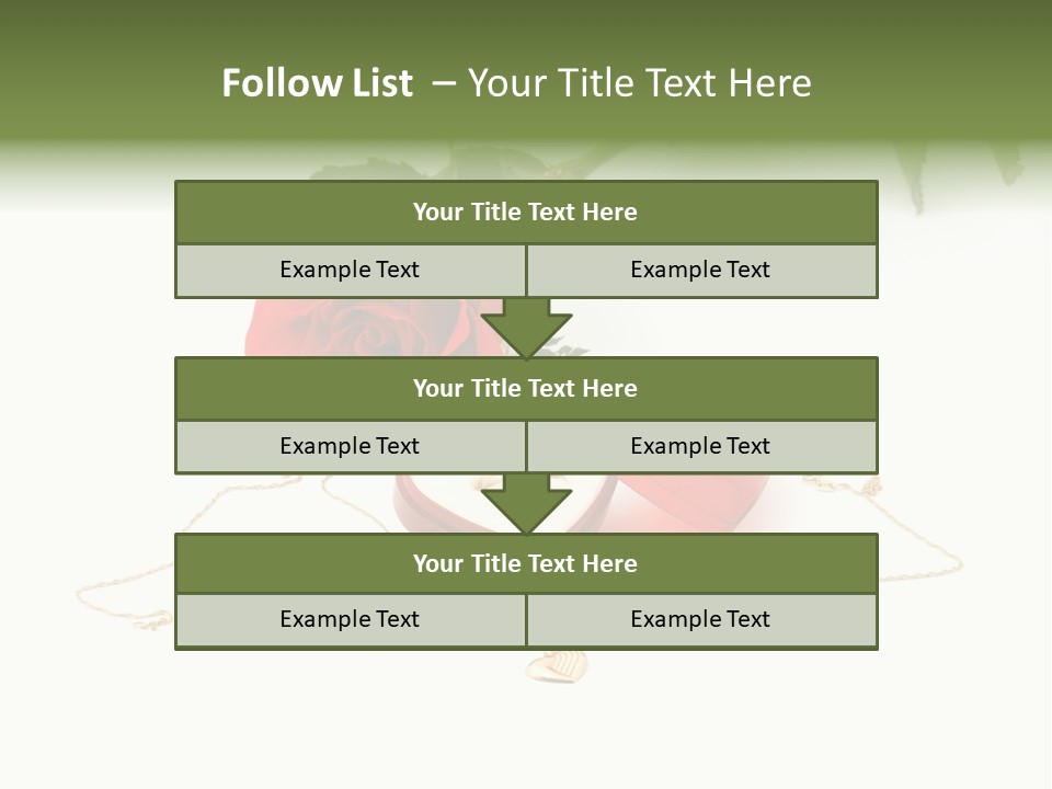 Box Symbol Jewellery PowerPoint Template