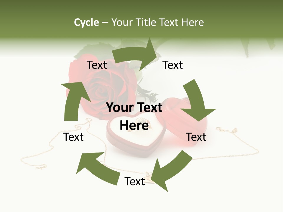 Box Symbol Jewellery PowerPoint Template