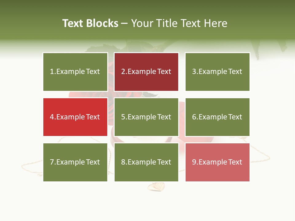 Box Symbol Jewellery PowerPoint Template